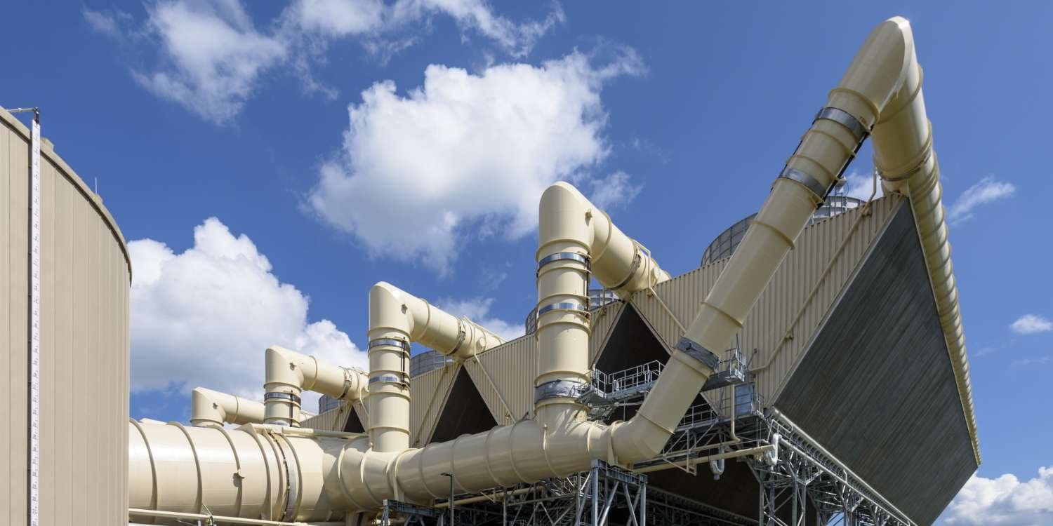 CPV Towantic Energy Center pipes