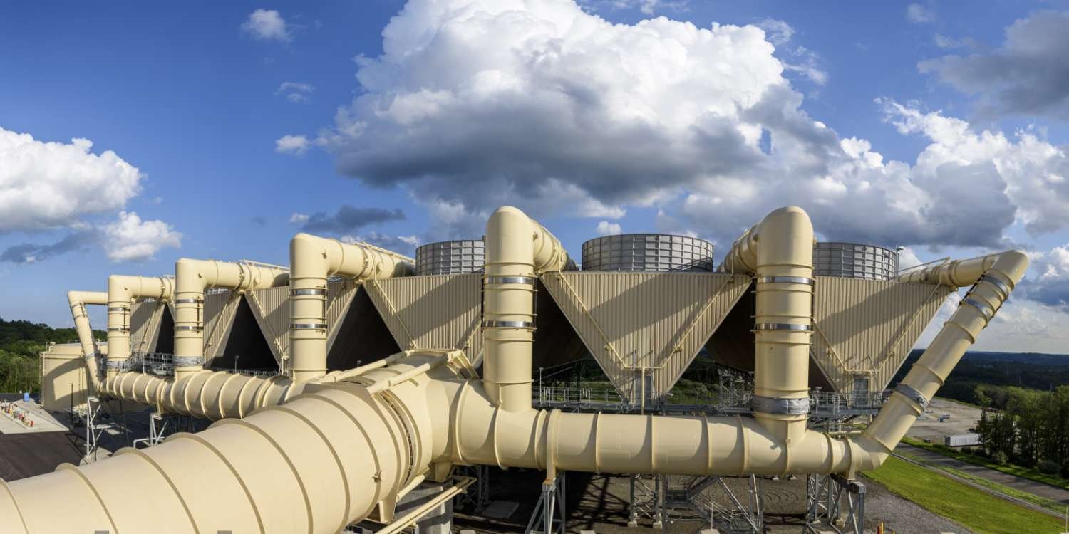 CPV Towantic Energy Center pipes