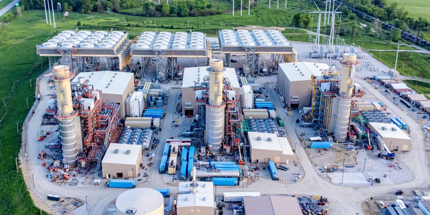 Guernsey Power Station aerial