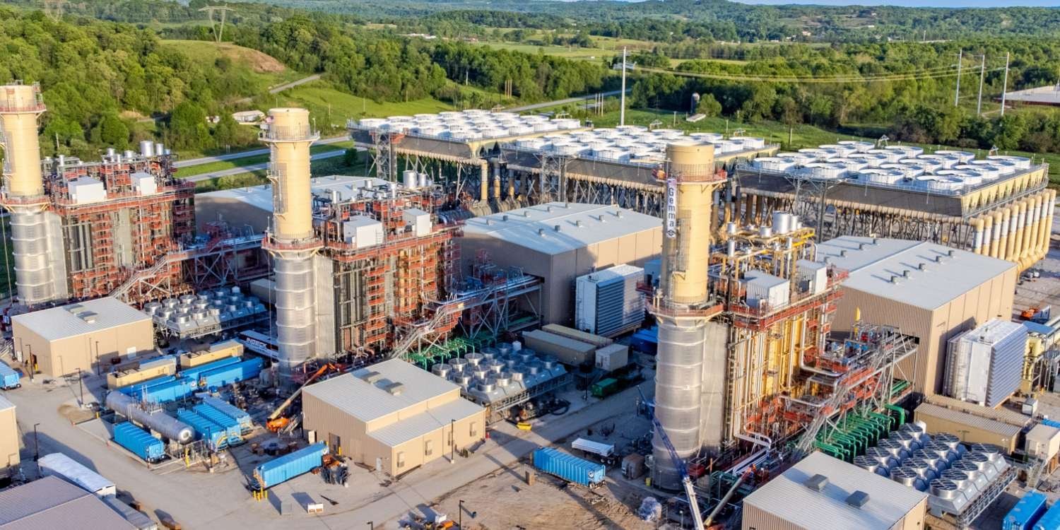 Guernsey Power Station aerial