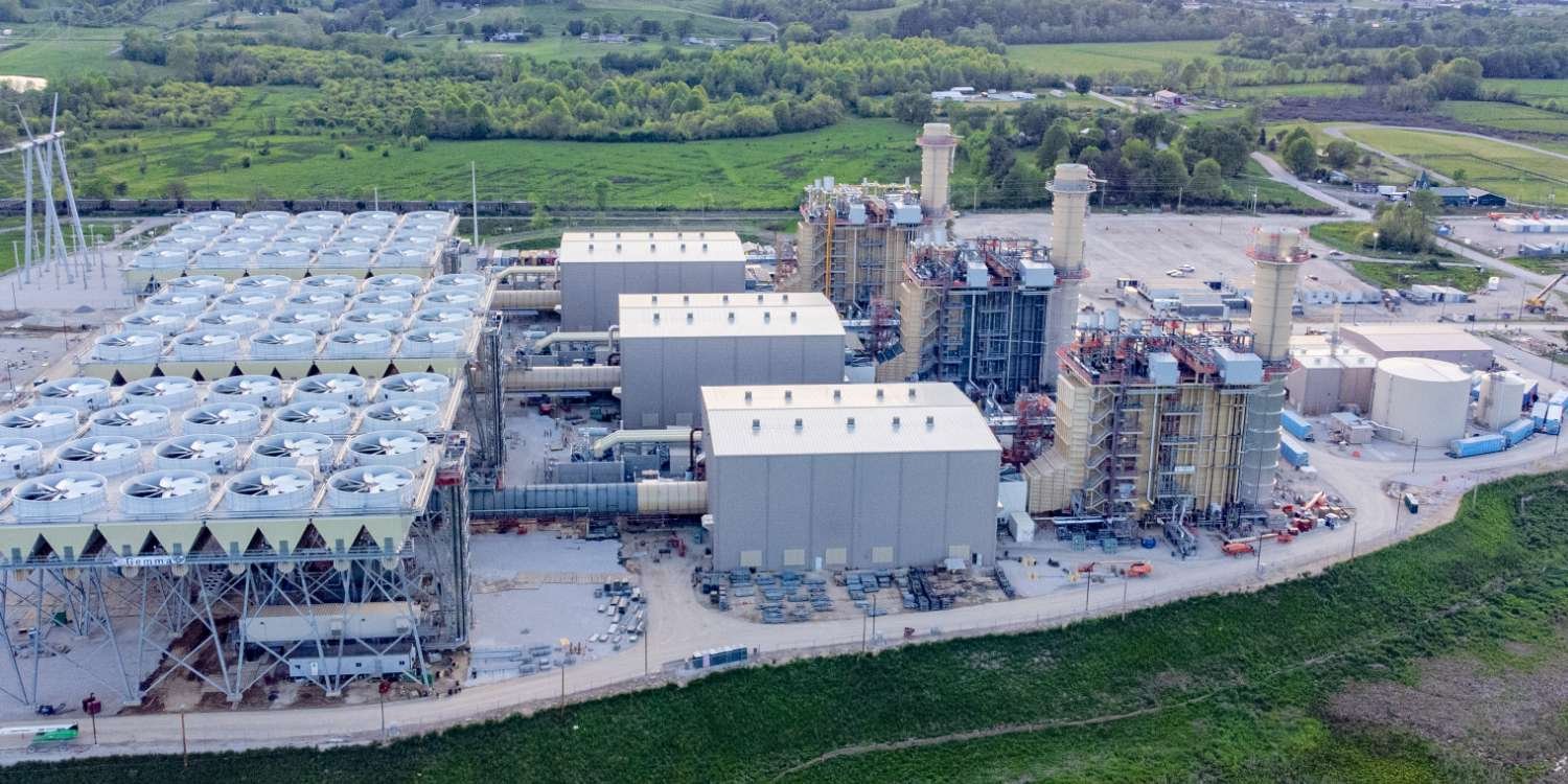 Guernsey Power Station aerial