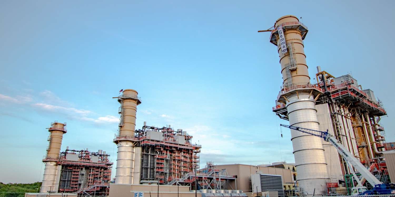 Guernsey Power Station landscape