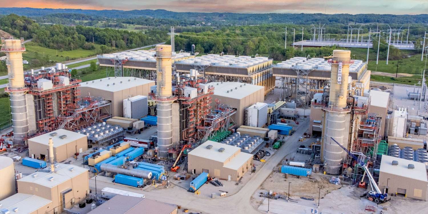 Guernsey Power Station aerial